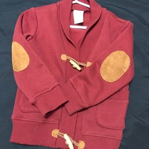 Burgundy boys sweater